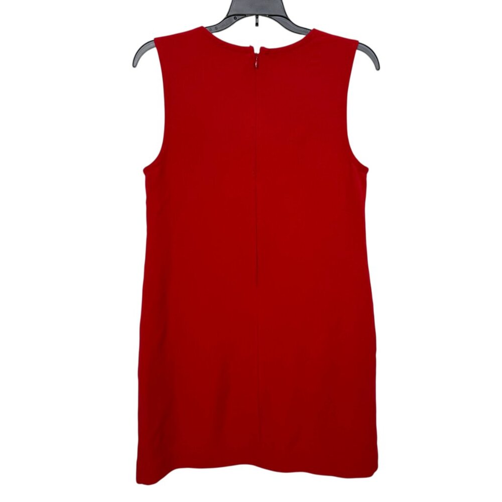 GAP Shift Dress XS Red V Neck Pockets Valentines Business Casual Sleeveless - Picture 3 of 11